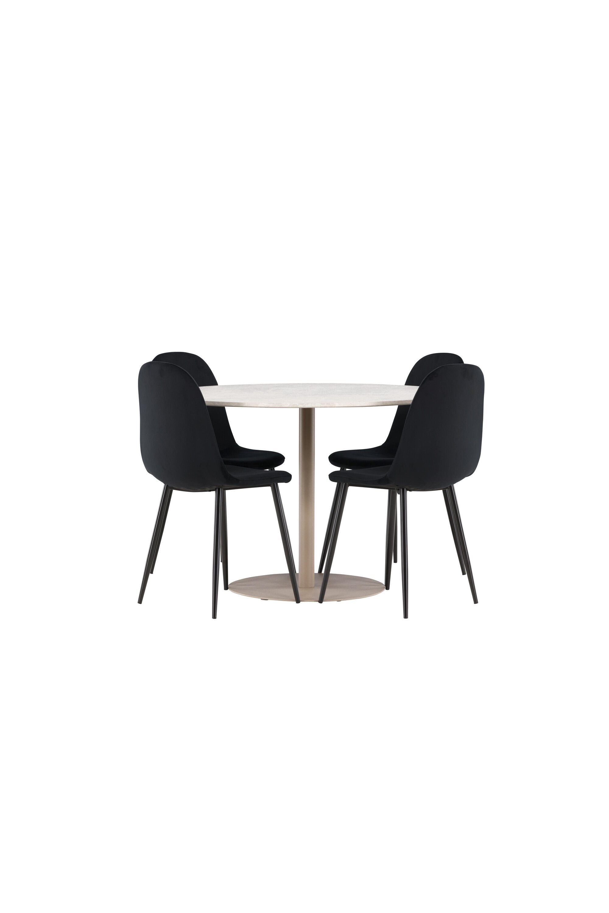 Lycke Matbord med Polar Matstol-GR Dining Set-Venture Home-peaceofhome.se