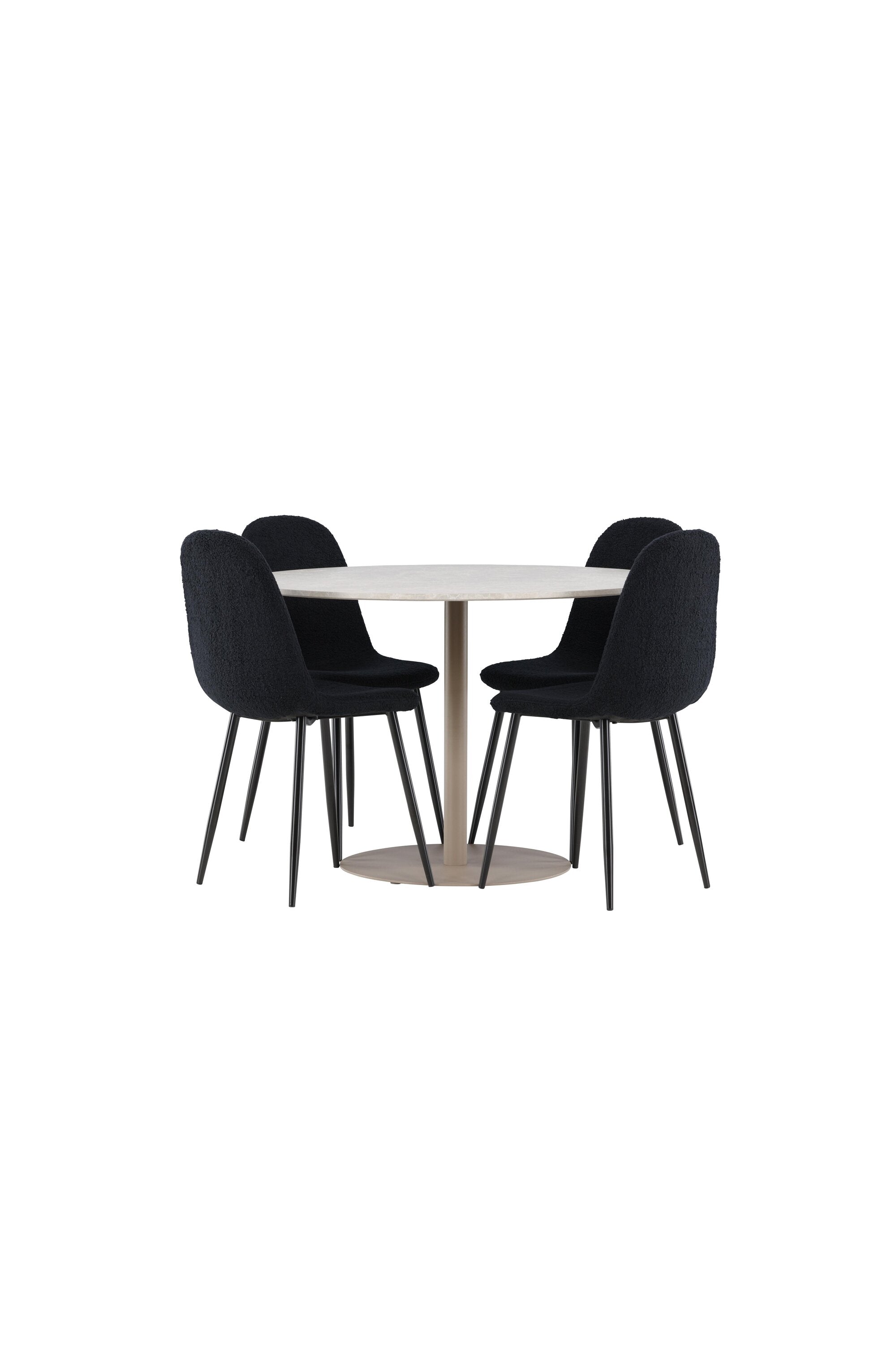 Lycke Matbord med Polar Matstol-GR Dining Set-Venture Home-peaceofhome.se