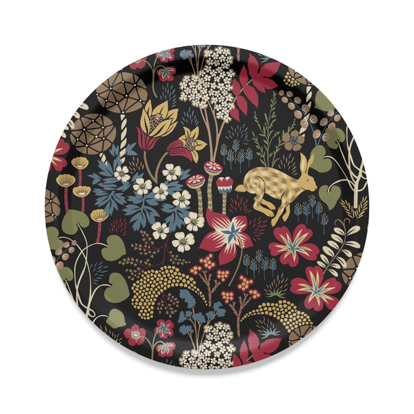 Lyckeflykt rund bricka 38 cm-Heminredning-Arvidssons Textil-peaceofhome.se