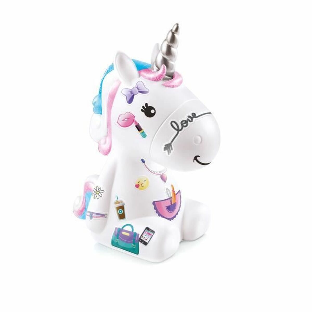 Lysande enhörning Canal Toys Style 4 Ever Vit Multicolour-Leksaker och spel, Kreativa aktiviteter-Canal Toys-peaceofhome.se