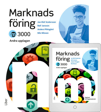 M3000 Marknadsföring Faktabok med Digitalt övningsmaterial-Digitala böcker-Liber-peaceofhome.se