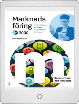 M3000 Marknadsföring Kommentarer och lösningar Onlinebok (12 mån)-Digitala böcker-Liber-peaceofhome.se
