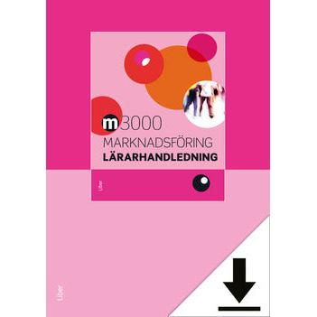 M3000 Marknadsföring Lärarhandledning (nedladdningsbar)-Digitala böcker-Liber-peaceofhome.se
