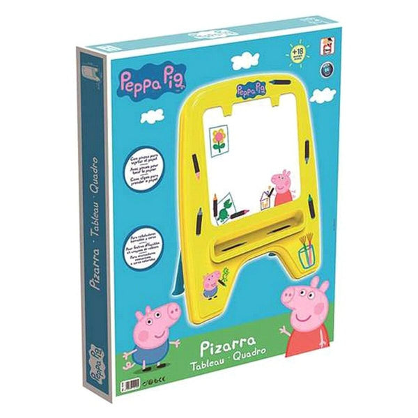 Magisk Svart Tavla Peppa Pig 52199 Gul 59 x 33 x 75 cm (59 x 33 x 75 cm)-Leksaker och spel, Kreativa aktiviteter-Peppa Pig-peaceofhome.se