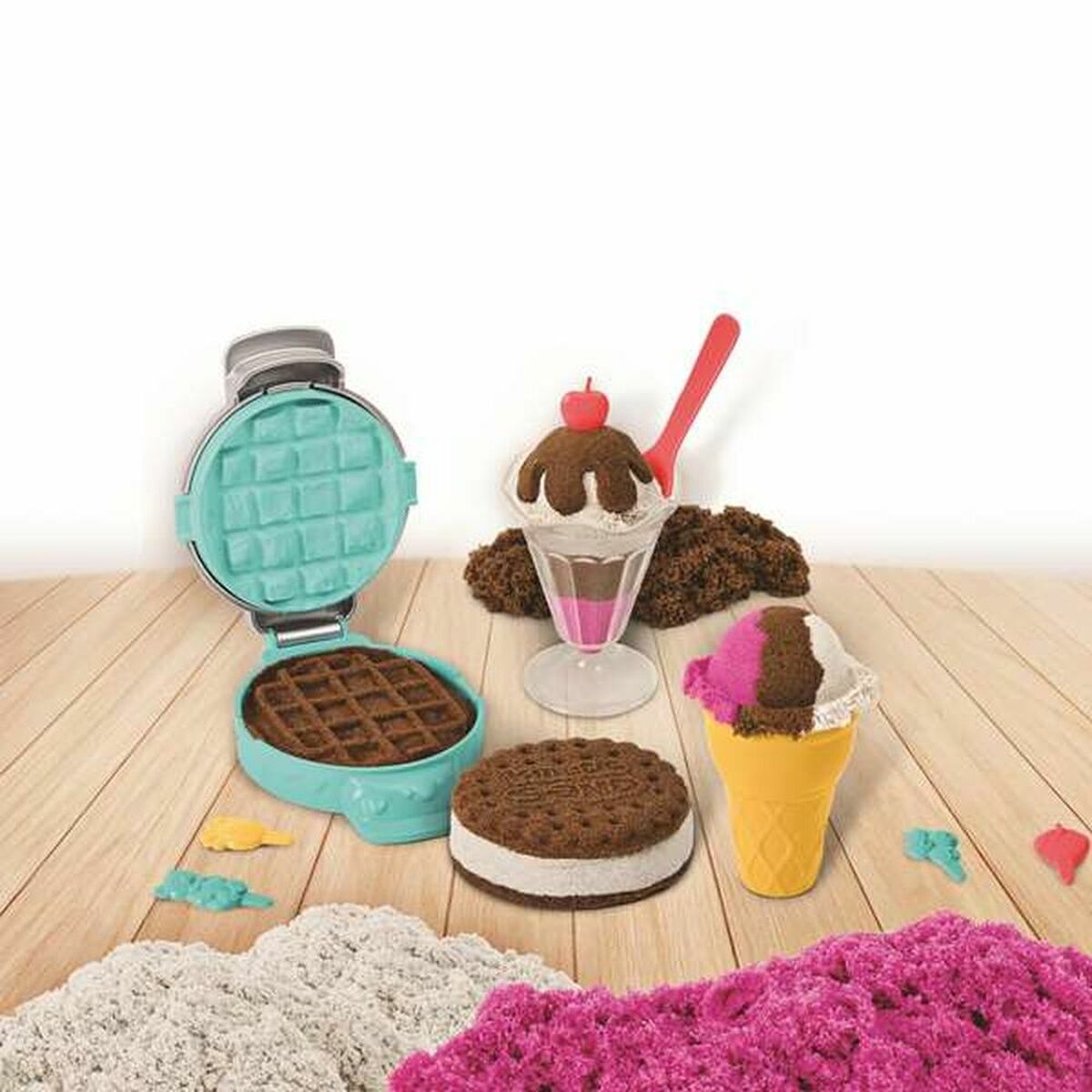 Magisk sand Spin Master Kinetic Sand Papp Plast-Leksaker och spel, Kreativa aktiviteter-Spin Master-peaceofhome.se