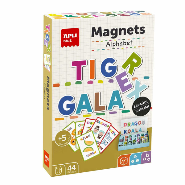 Magnetiskt spel Apli Multicolour-Leksaker och spel, Lärande och utbildning-Apli-peaceofhome.se
