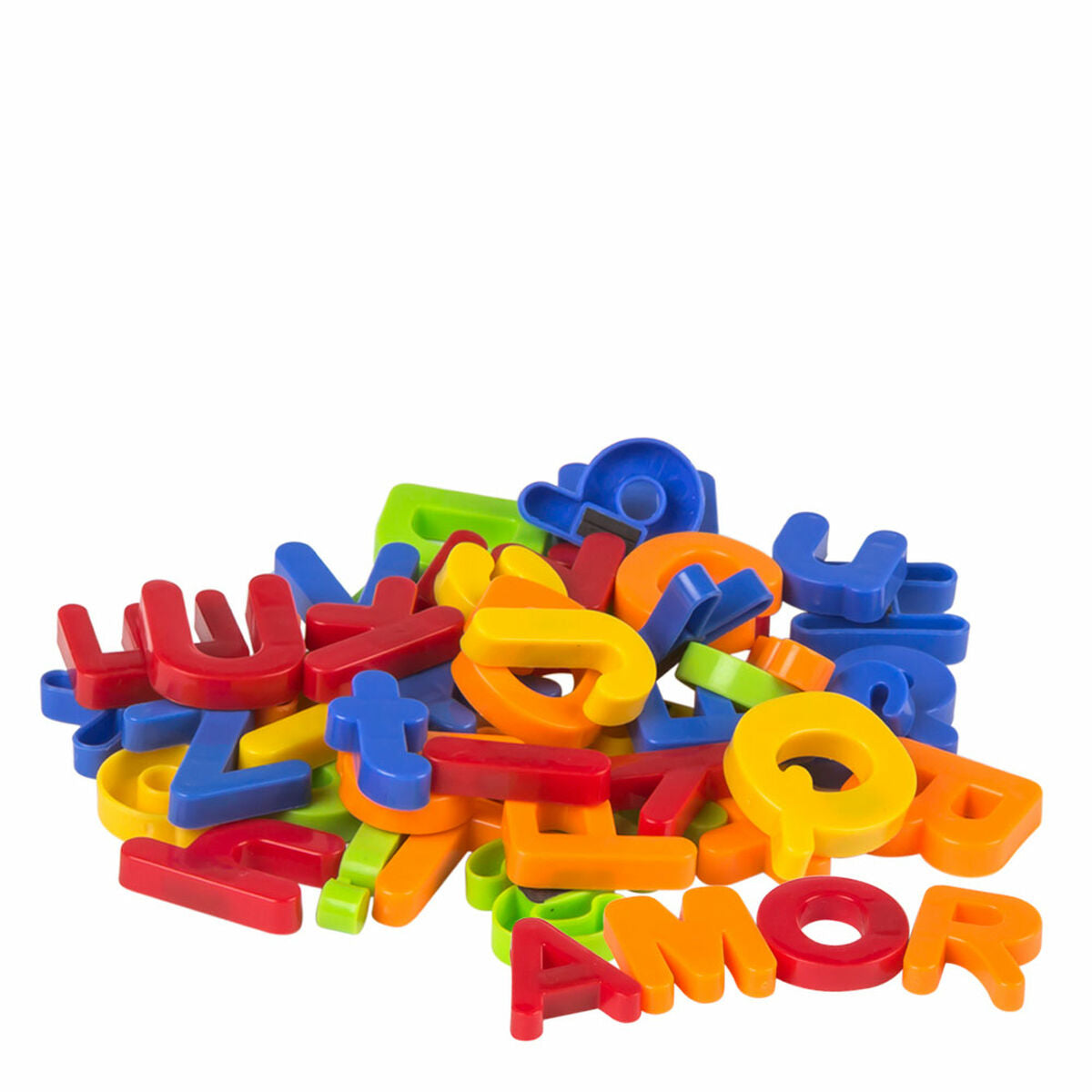 Magnetiskt spel Colorbaby Good idea letras y numeros 2 x 3 x 0,5 cm (12 antal)-Leksaker och spel, Lärande och utbildning-Colorbaby-peaceofhome.se