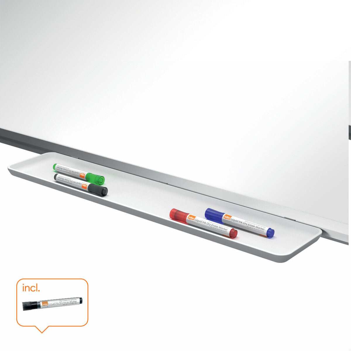 Magnetkort Nobo Premium Plus Vit Aluminium Stål-Kontor och Kontorsmaterial, Kontorsmaterial-Nobo-peaceofhome.se