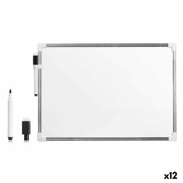 Magnettavla med märkpenna Pincello 422 422 Vit Aluminium-Kontor och Kontorsmaterial, Kontorsmaterial-Pincello-peaceofhome.se