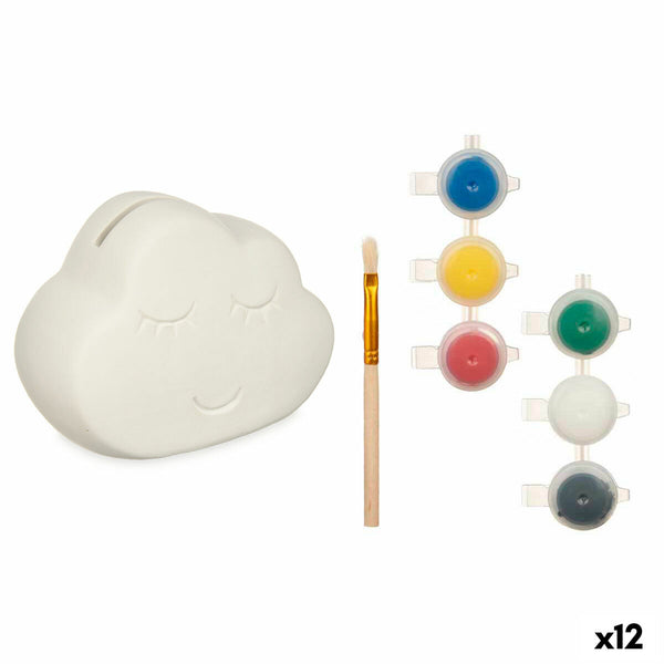 Måla din egen sparbössa Pincello BS2661 BS2661 Vit 12,3 x 9,4 x 9 cm 12 x 9,4 x 7 cm Moln (12 antal)-Leksaker och spel, Kreativa aktiviteter-Pincello-peaceofhome.se