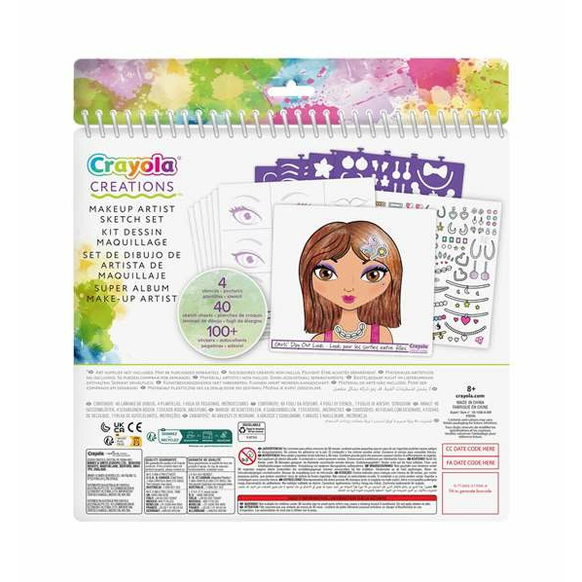Målarbilder Crayola Creations-Leksaker och spel, Kreativa aktiviteter-Crayola-peaceofhome.se