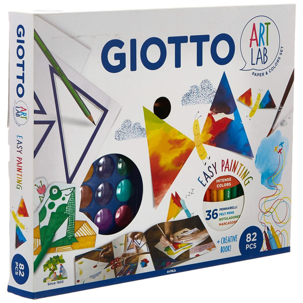 Målarset Giotto 82 Delar Multicolour-Kontor och Kontorsmaterial, konst och hantverk-Giotto-peaceofhome.se