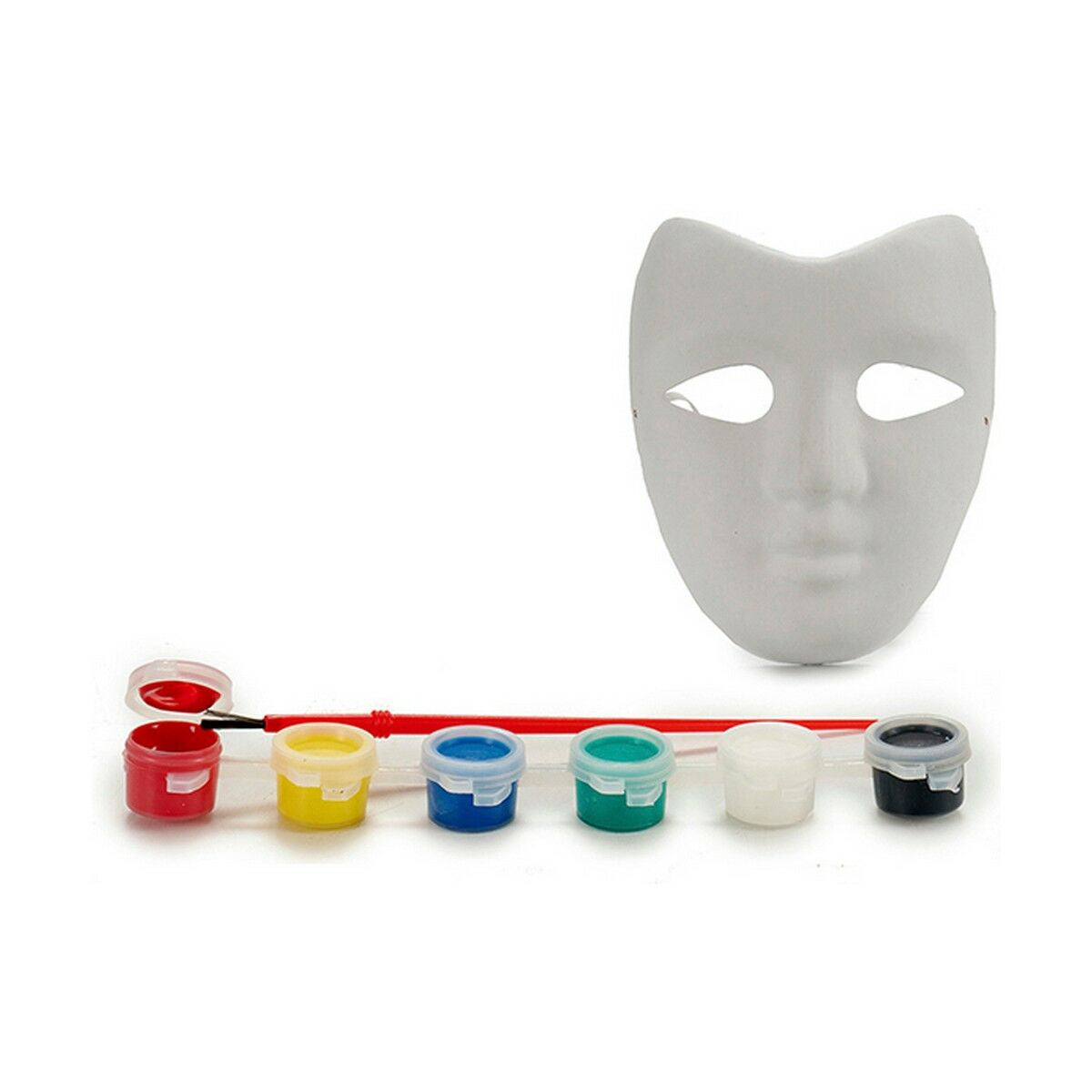 Målarset Vit Mask (12 antal)-Leksaker och spel, Kreativa aktiviteter-Pincello-peaceofhome.se