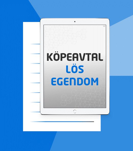 Mall Köpeavtal lös egendom – Mall för att sälja t.ex. bil eller maskin etc-Digitala böcker-Juristfirman Mozart-peaceofhome.se