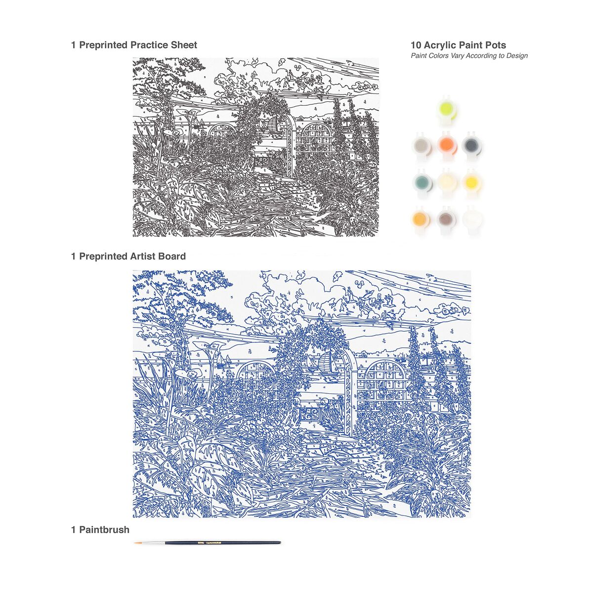 Målning med siffror Royal & Langnickel-Leksaker och spel, Kreativa aktiviteter-Royal & Langnickel-peaceofhome.se