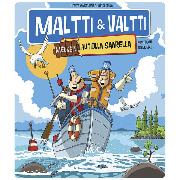 Maltti ja Valtti melkein autiolla saarella – Ljudbok – Laddas ner-Digitala böcker-Axiell-peaceofhome.se