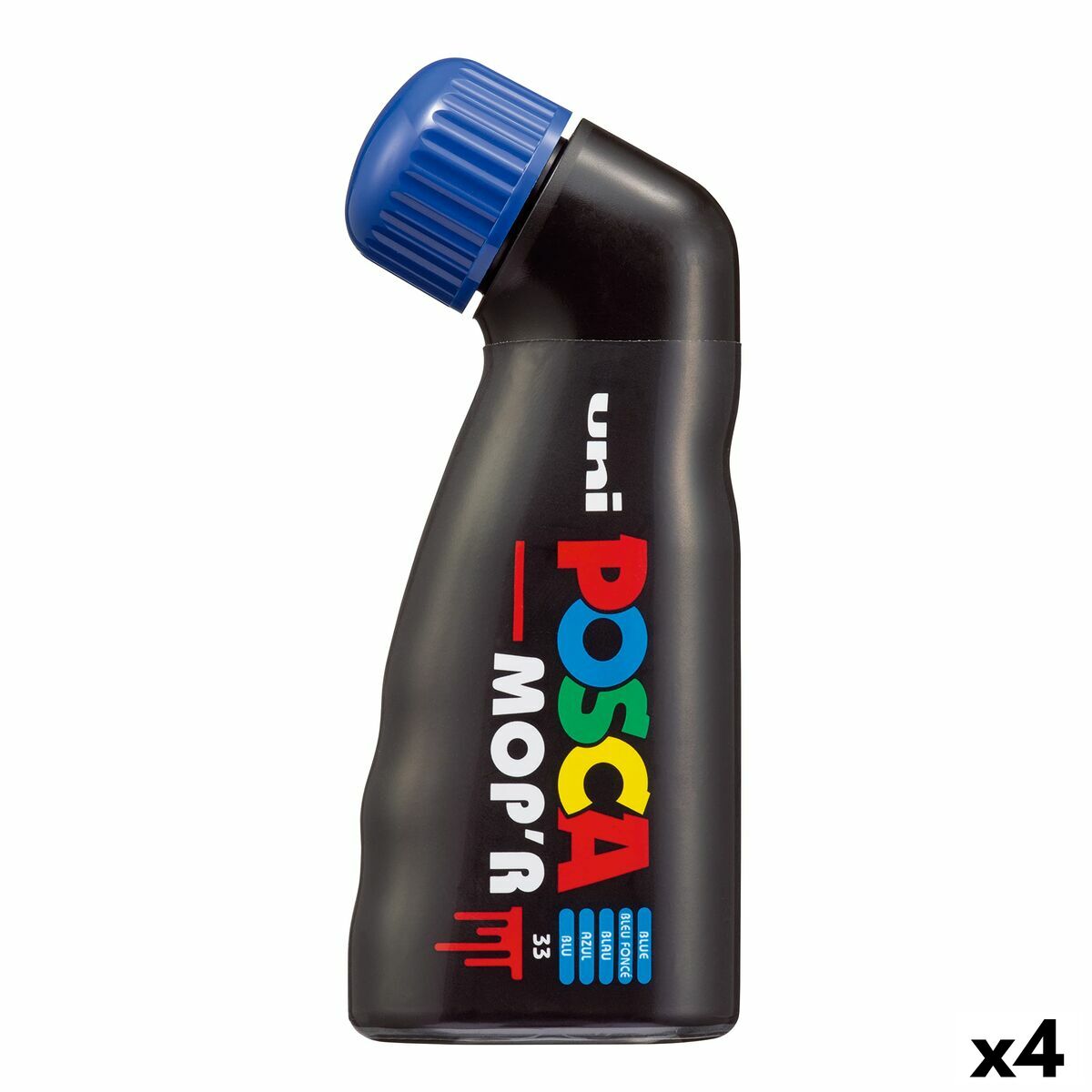 Markör POSCA MOP´R PC-22 Blå (4 antal)-Kontor och Kontorsmaterial, konst och hantverk-POSCA-peaceofhome.se