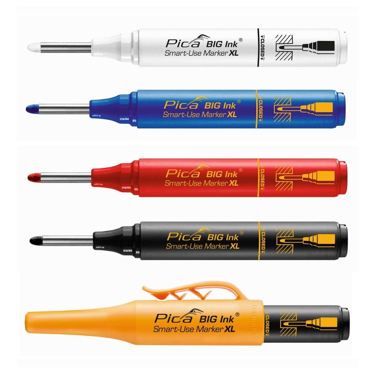 Markör Pica BIG Ink XL Svart-Kontor och Kontorsmaterial, Kulspetspennor, pennor och skrivverktyg-Pica-peaceofhome.se