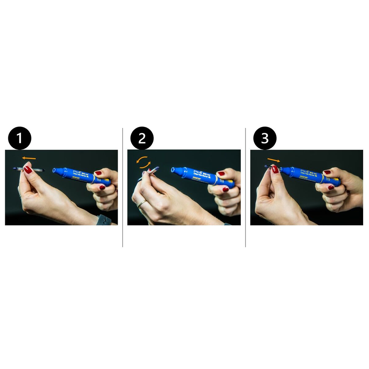 Markör Pica BIG Ink XL Svart-Kontor och Kontorsmaterial, Kulspetspennor, pennor och skrivverktyg-Pica-peaceofhome.se