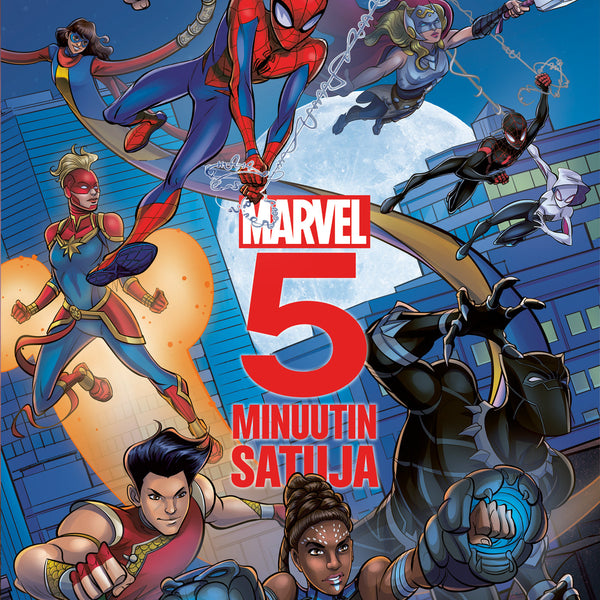 Marvel 5 minuutin satuja – Ljudbok – Laddas ner-Digitala böcker-Axiell-peaceofhome.se