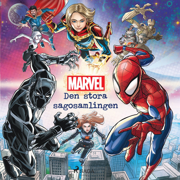 Marvel - Den stora sagosamlingen – Ljudbok – Laddas ner-Digitala böcker-Axiell-peaceofhome.se