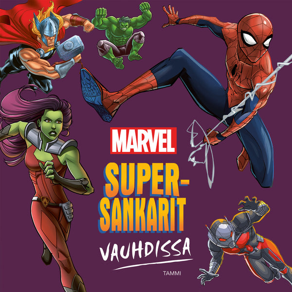 Marvel. Supersankarit vauhdissa – Ljudbok – Laddas ner-Digitala böcker-Axiell-peaceofhome.se