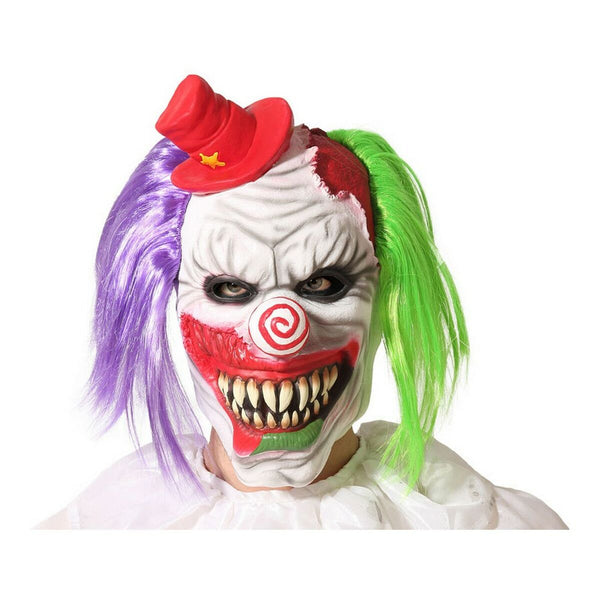 Mask Halloween Multicolour Olycksbringande clown-Leksaker och spel, Fancy klänning och accessoarer-BigBuy Fun-peaceofhome.se