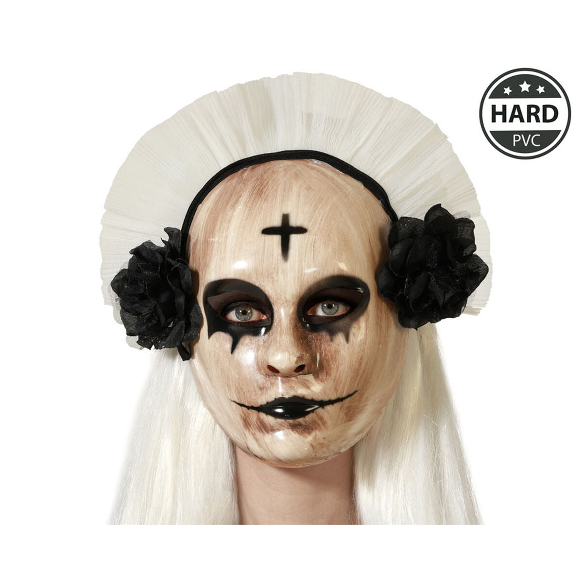 Mask Ondskefull nunna-Leksaker och spel, Fancy klänning och accessoarer-BigBuy Carnival-peaceofhome.se