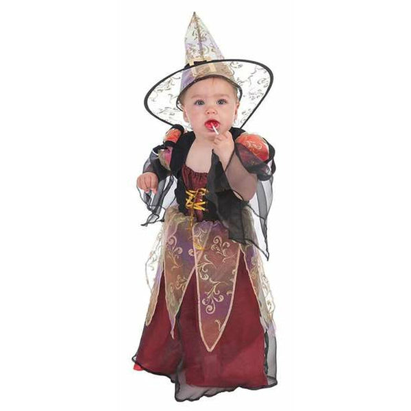 Maskeraddräkt bebis 18 månader Häxa (2 Delar)-Leksaker och spel, Fancy klänning och accessoarer-BigBuy Carnival-peaceofhome.se