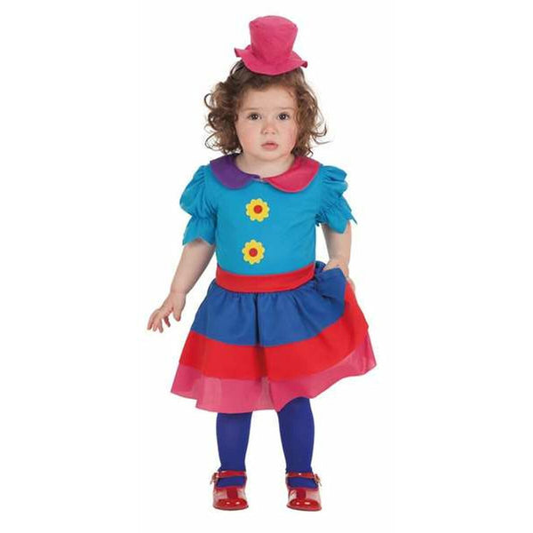 Maskeraddräkt bebis 18 månader Kvinnlig clown (2 Delar)-Leksaker och spel, Fancy klänning och accessoarer-BigBuy Carnival-peaceofhome.se