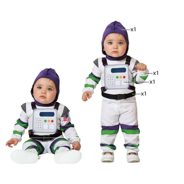 Maskeraddräkt bebis Astronaut-Leksaker och spel, Fancy klänning och accessoarer-BigBuy Carnival-peaceofhome.se