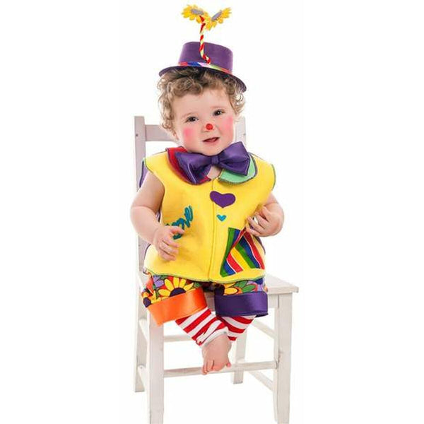 Maskeraddräkt bebis Love Clown (3 Delar)-Leksaker och spel, Fancy klänning och accessoarer-BigBuy Carnival-peaceofhome.se