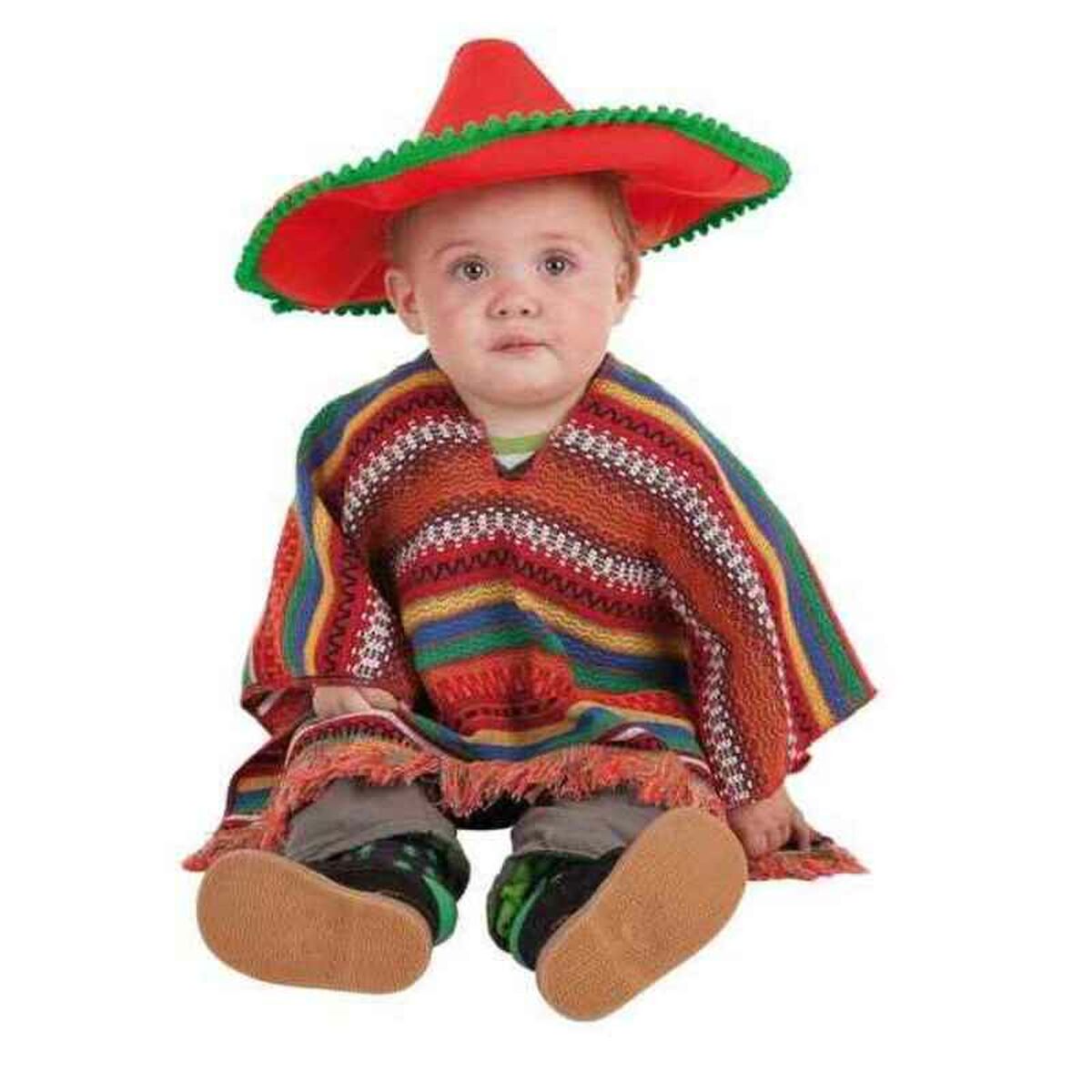 Maskeraddräkt bebis Mexikanare 0-12 månader (2 Delar)-Leksaker och spel, Fancy klänning och accessoarer-BigBuy Carnival-peaceofhome.se