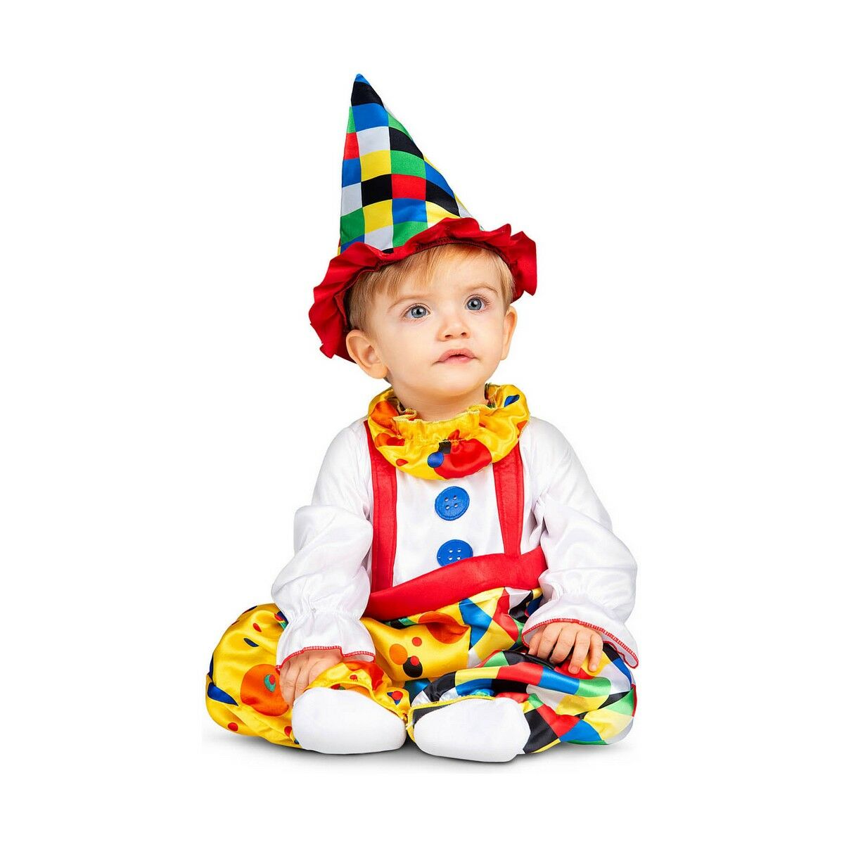 Maskeraddräkt bebis My Other Me Clown 12-24 månader (2 Delar)-Leksaker och spel, Fancy klänning och accessoarer-My Other Me-peaceofhome.se