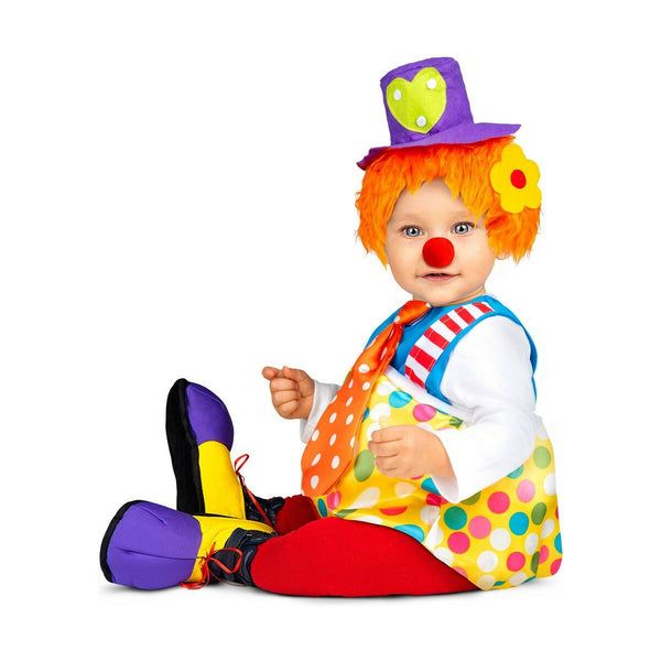 Maskeraddräkt bebis My Other Me Clown (4 Delar)-Leksaker och spel, Fancy klänning och accessoarer-My Other Me-peaceofhome.se