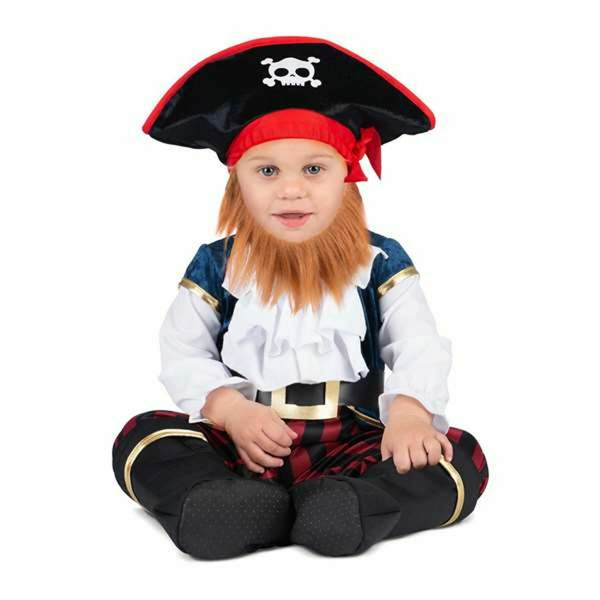 Maskeraddräkt bebis My Other Me Pirat 4 Delar Svart-Leksaker och spel, Fancy klänning och accessoarer-My Other Me-peaceofhome.se