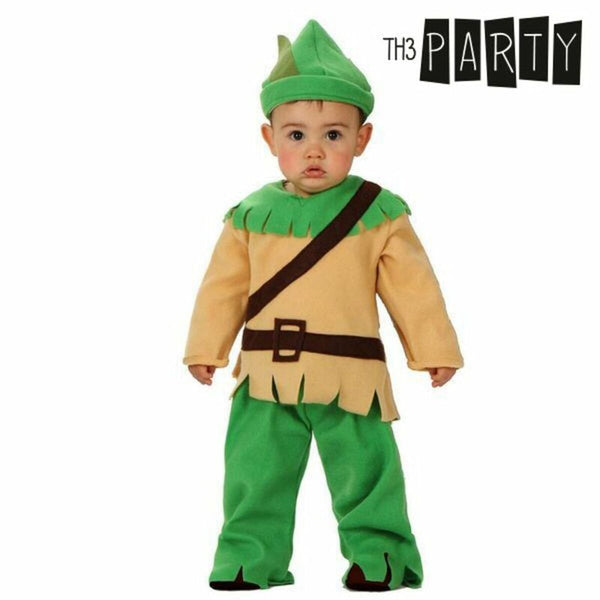 Maskeraddräkt bebis Th3 Party Grön (3 Delar)-Leksaker och spel, Fancy klänning och accessoarer-Th3 Party-peaceofhome.se