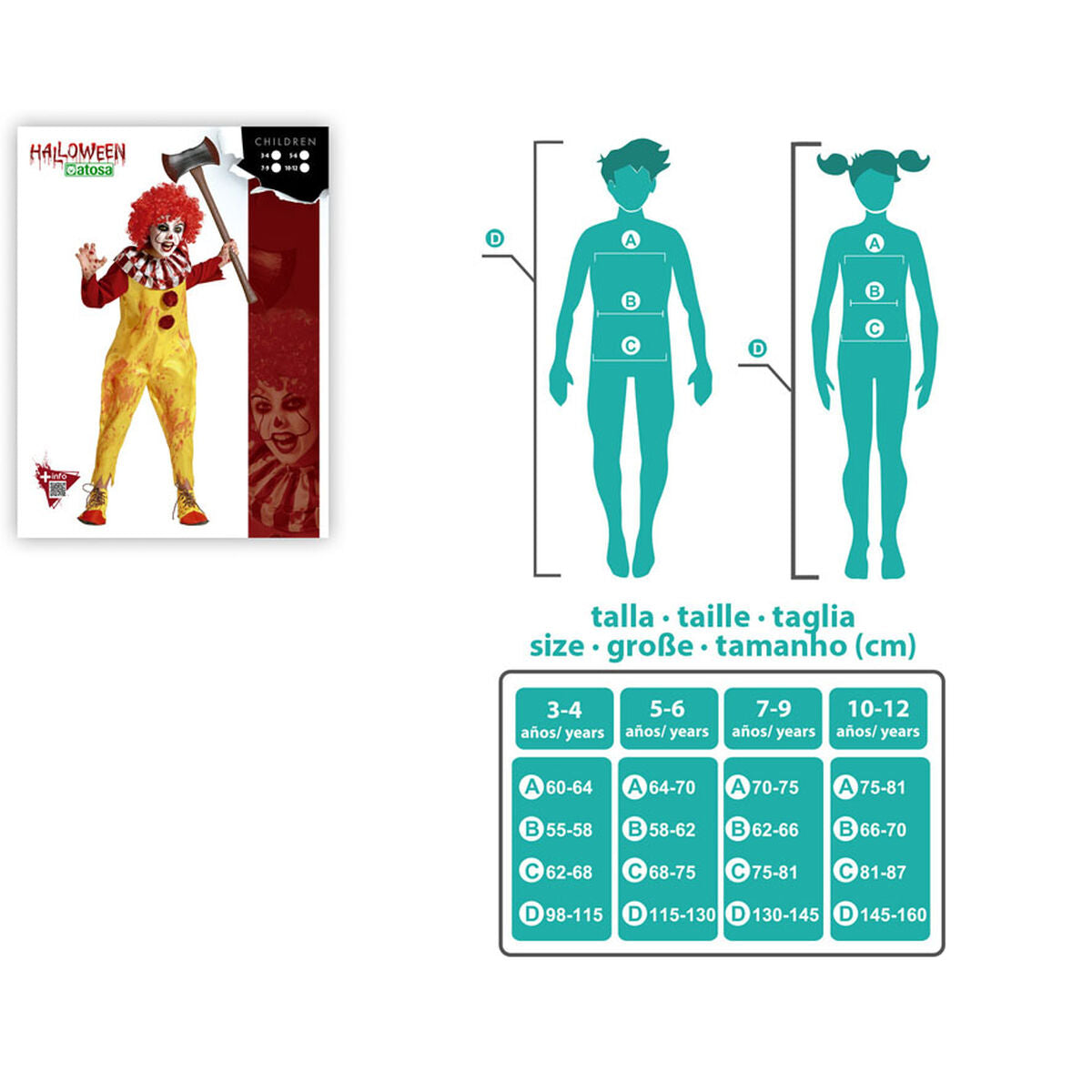 Maskeraddräkt för barn 3-4 år-Leksaker och spel, Fancy klänning och accessoarer-BigBuy Carnival-peaceofhome.se