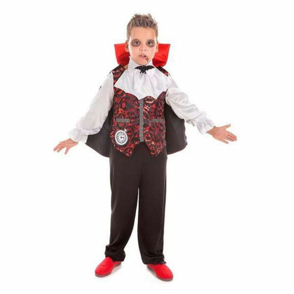 Maskeraddräkt för barn 8073-3 Vampyr 7-9 år (4 Delar)-Leksaker och spel, Fancy klänning och accessoarer-BigBuy Carnival-peaceofhome.se