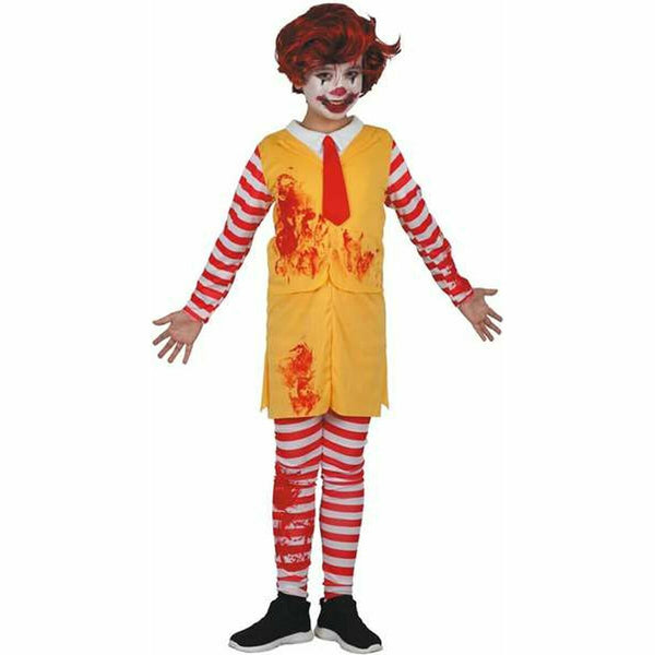 Maskeraddräkt för barn Burger Clown Skräck (3 Delar)-Leksaker och spel, Fancy klänning och accessoarer-BigBuy Carnival-peaceofhome.se