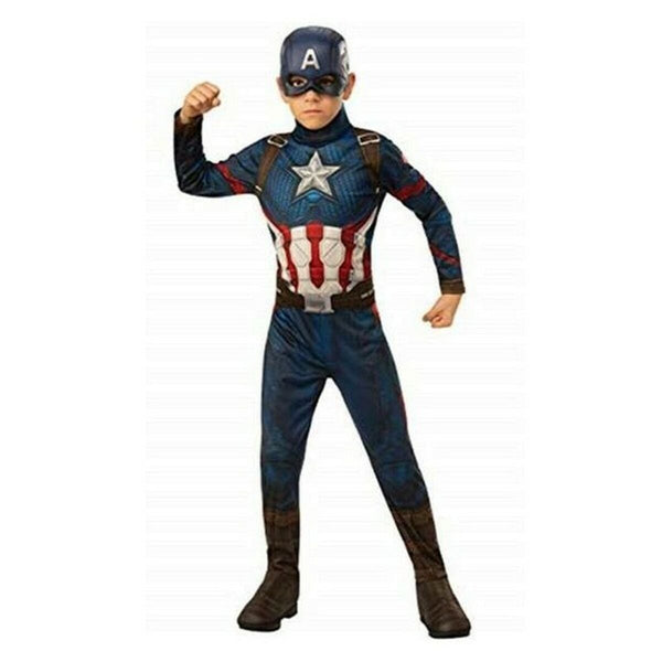 Maskeraddräkt för barn Captain America Avengers Rubies 700647_L-Leksaker och spel, Fancy klänning och accessoarer-Rubies-peaceofhome.se