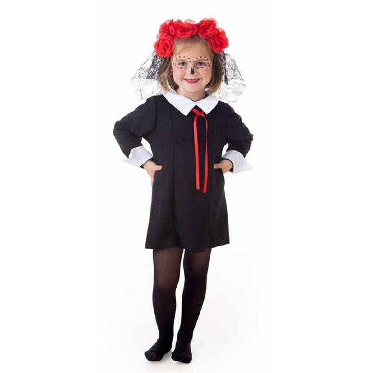 Maskeraddräkt för barn Catrina 3 år-Leksaker och spel, Fancy klänning och accessoarer-BigBuy Carnival-peaceofhome.se