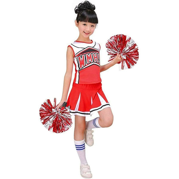 Maskeraddräkt för barn Cheerleader Röd 150 cm (Renoverade B)-Leksaker och spel, Fancy klänning och accessoarer-BigBuy Kids-peaceofhome.se