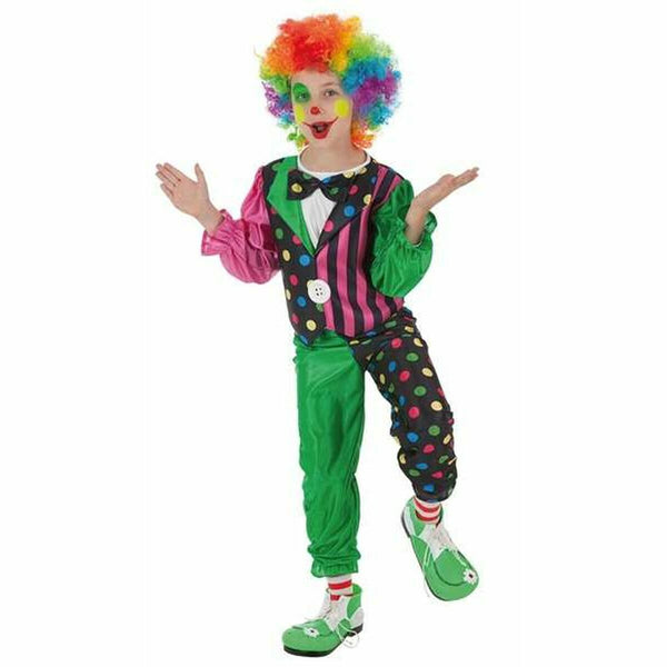 Maskeraddräkt för barn Clown Randig (1 Delar)-Leksaker och spel, Fancy klänning och accessoarer-BigBuy Carnival-peaceofhome.se
