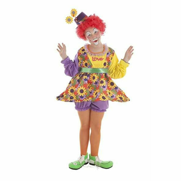 Maskeraddräkt för barn Love Clown (4 Delar)-Leksaker och spel, Fancy klänning och accessoarer-BigBuy Carnival-peaceofhome.se