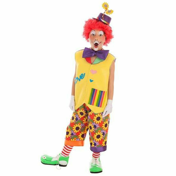 Maskeraddräkt för barn Love Clown (5 Delar)-Leksaker och spel, Fancy klänning och accessoarer-BigBuy Carnival-peaceofhome.se