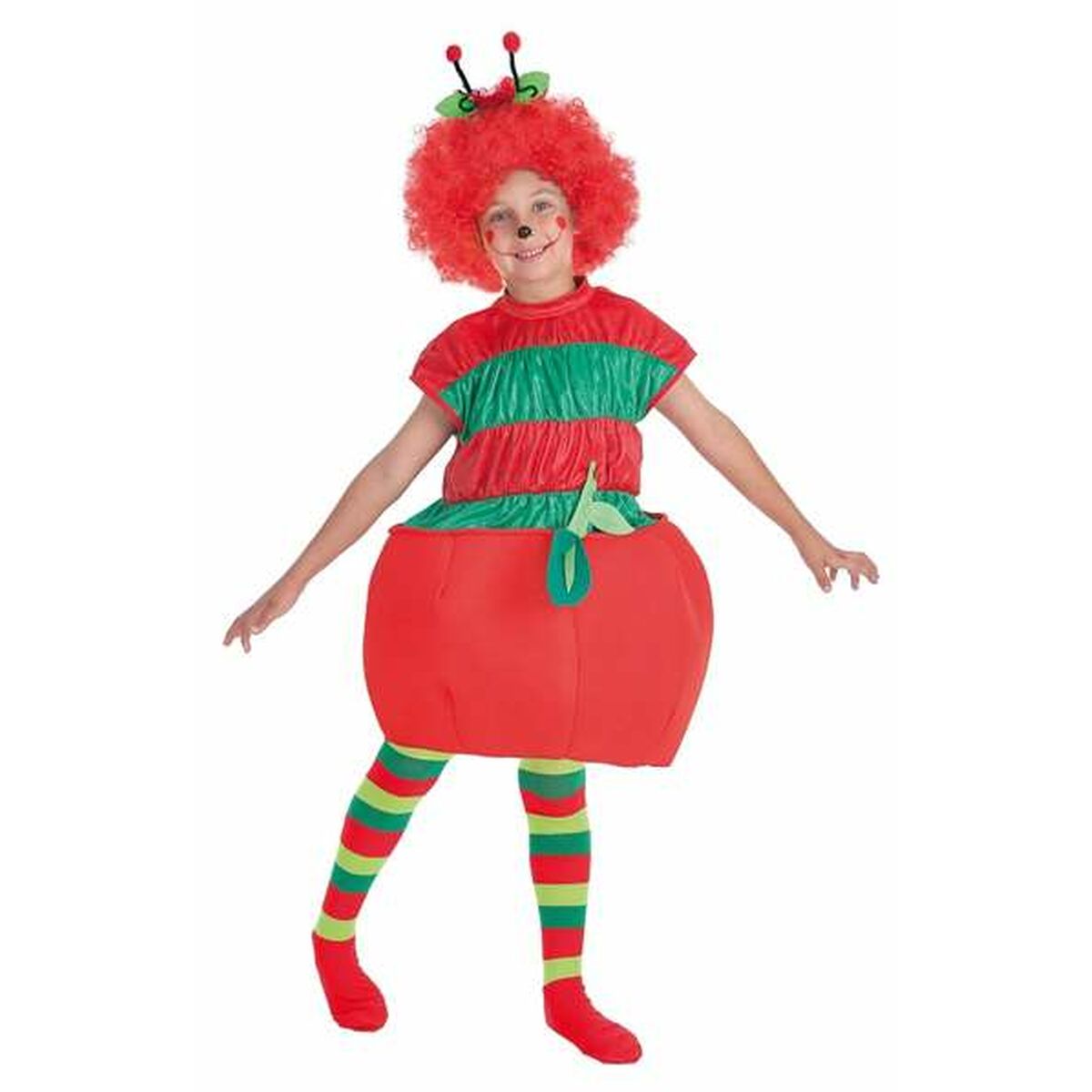 Maskeraddräkt för barn Mask Äpple-Leksaker och spel, Fancy klänning och accessoarer-BigBuy Carnival-peaceofhome.se