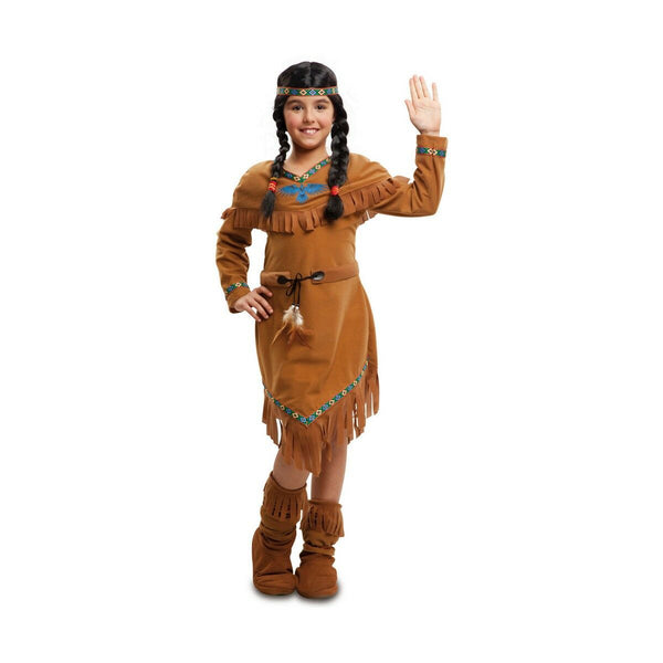 Maskeraddräkt för barn My Other Me American Indian (4 Delar)-Leksaker och spel, Fancy klänning och accessoarer-My Other Me-peaceofhome.se