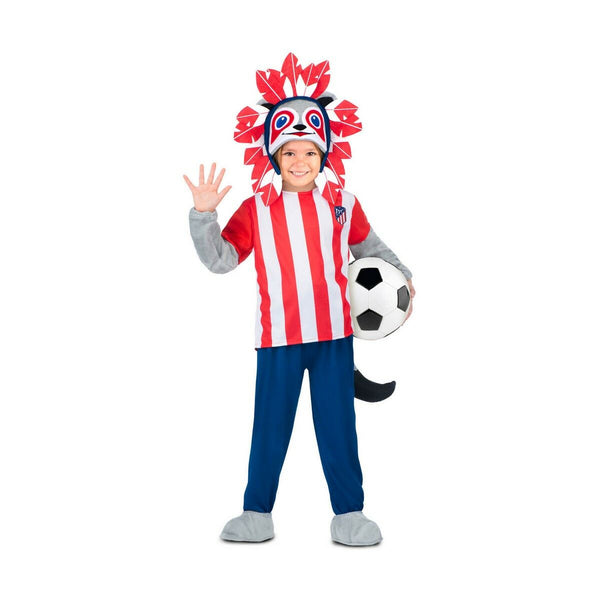 Maskeraddräkt för barn My Other Me Blå Röd Atlético de Madrid (5 Delar)-Leksaker och spel, Fancy klänning och accessoarer-My Other Me-peaceofhome.se
