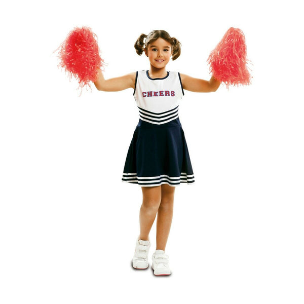 Maskeraddräkt för barn My Other Me Cheerleader 5-6 år-Leksaker och spel, Fancy klänning och accessoarer-My Other Me-peaceofhome.se